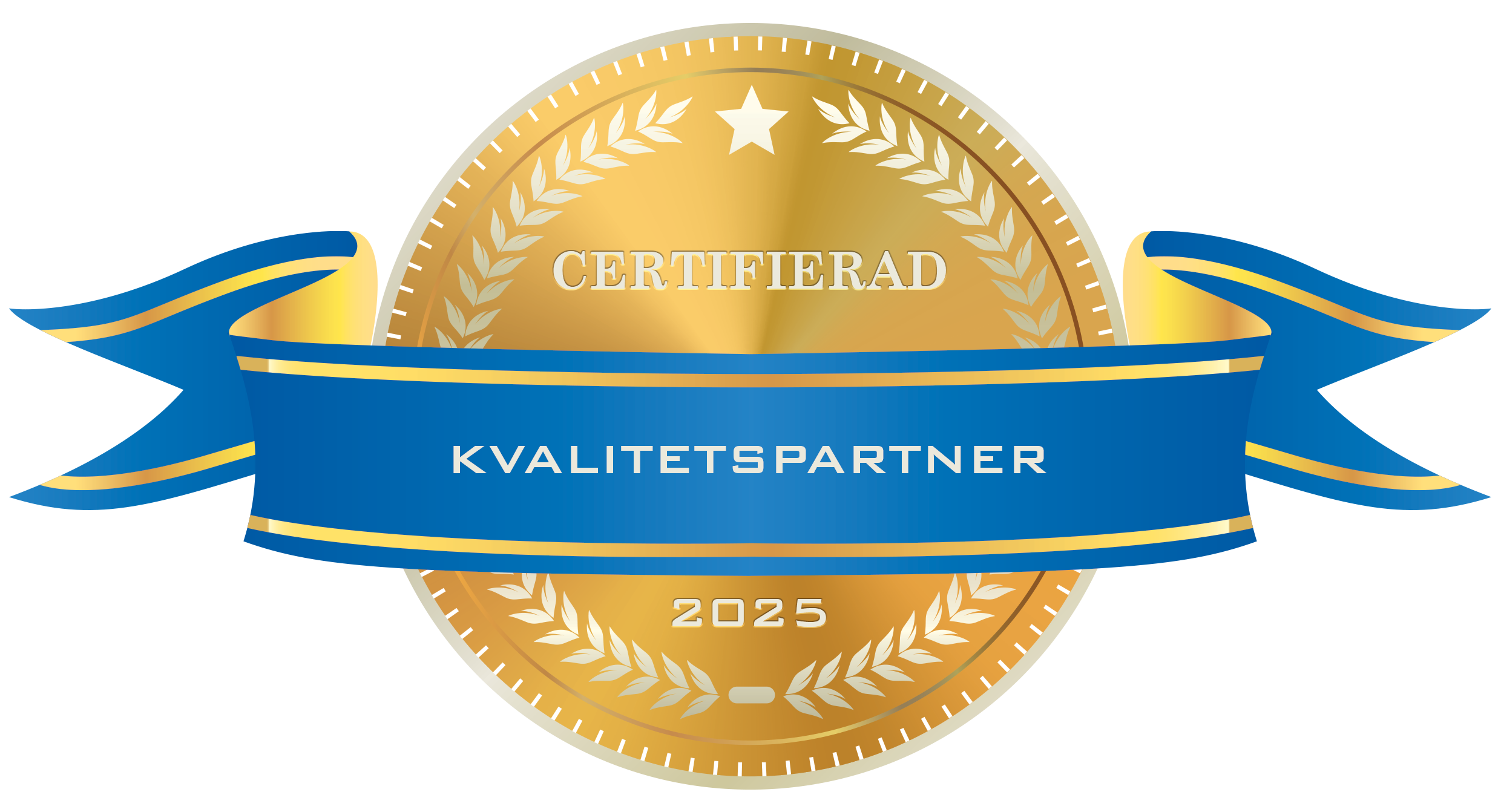 GULDCERTIFIERAD KVALITETSPARTNER